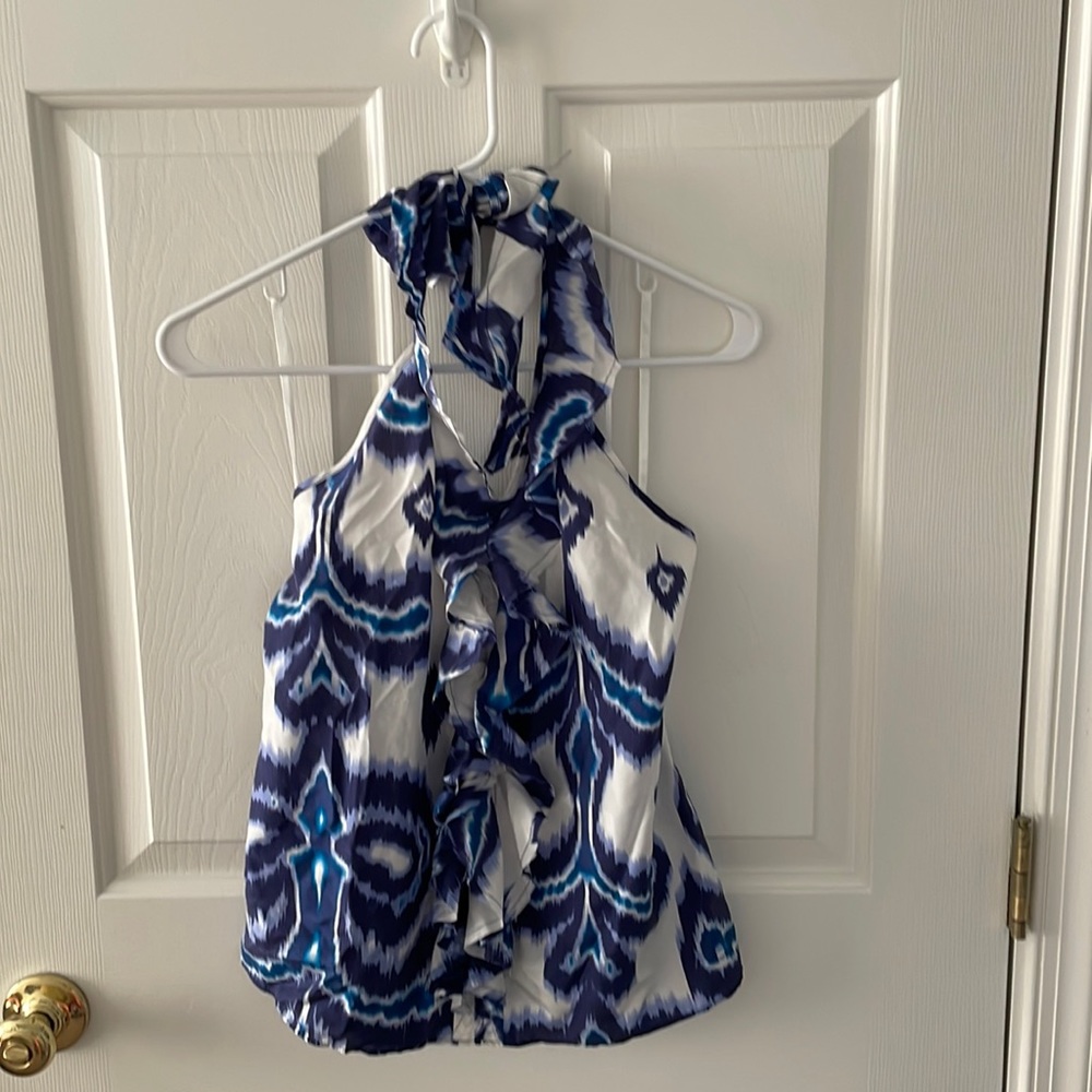 Banana republic silk halter top